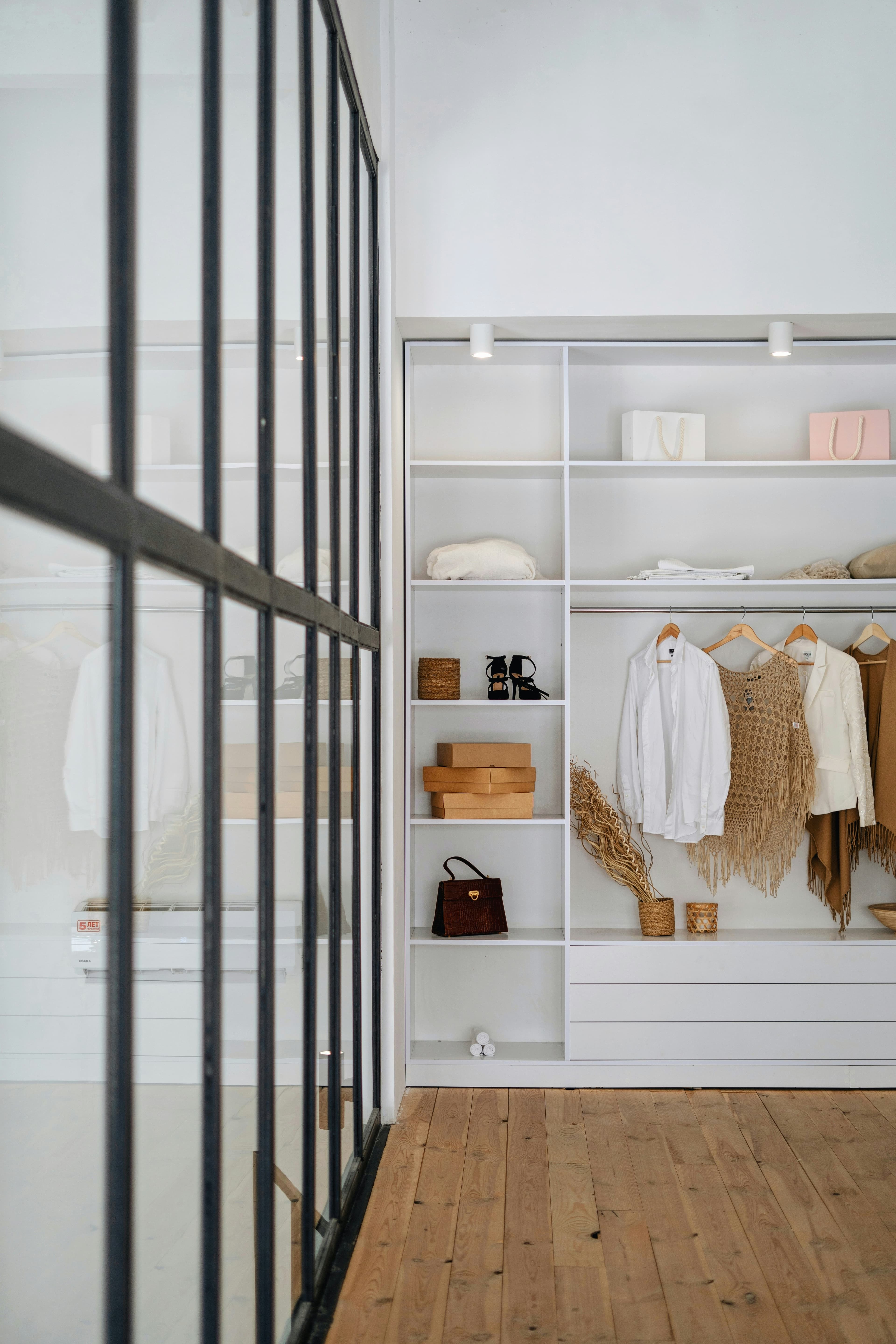 Luxury closet organization